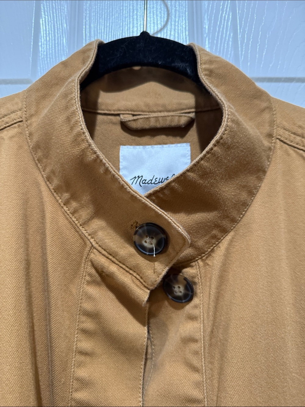 Madewell Cropped Utility Jacket - Caramel - Picture 3 of 8